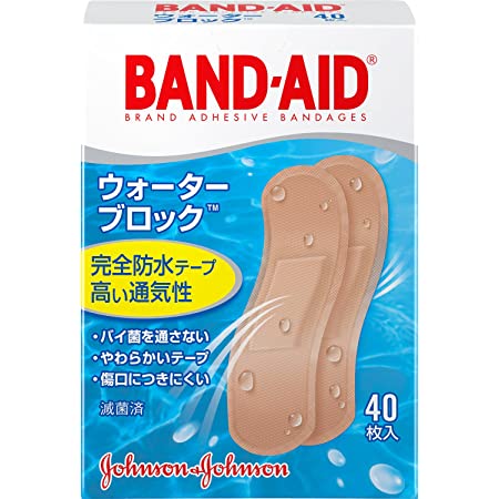 BAND-AID(バンドエイド) 救急絆創膏 肌色タイプ スタンダードサイズ 25枚