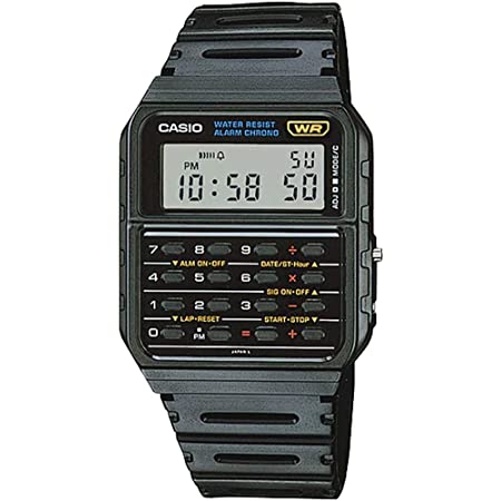 [カシオスタンダード] 腕時計 CA-53W-1Z 逆輸入品 ブラック