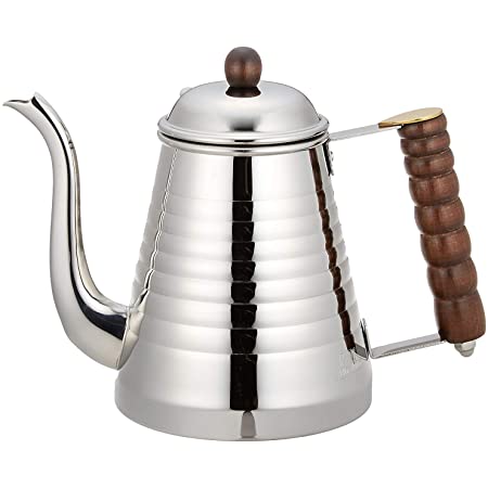 カリタ Kalita コーヒーポット ホーロー製 コーヒ-達人 ペリカン 1L レッド #52123