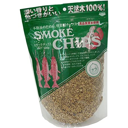 進誠産業 スモーク・チップ ナラ(約500g)