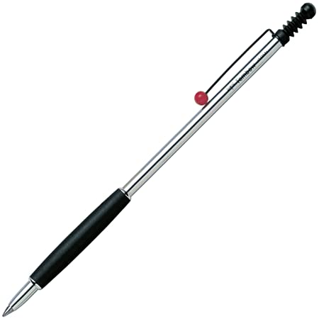 トンボ鉛筆 油性ボールペン ZOOM 707 0.7 グレー/ブラック BC-ZS1