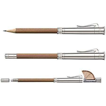 ファーバーカステル 鉛筆 パーフェクトペンシル マグナム 伯爵コレクション ブラウン 118555 正規輸入品