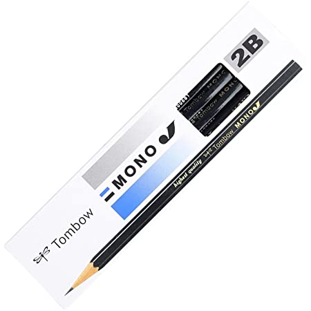 トンボ鉛筆 鉛筆 MONO モノJ 2B 1ダース MONO-J2B