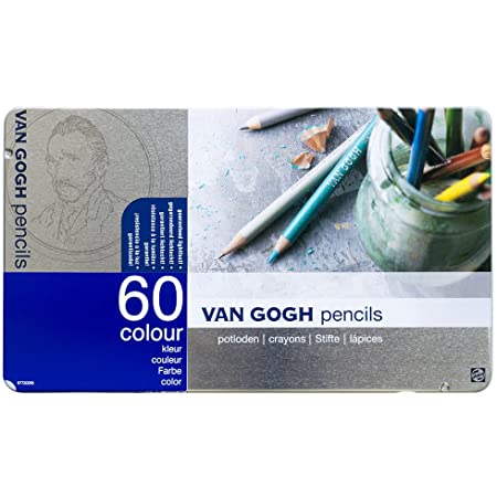 ヴァンゴッホ 水彩色鉛筆 60色 T9774-0065