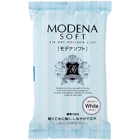 パジコ 樹脂粘土 モデナホワイト 250g 白 日本製 303109