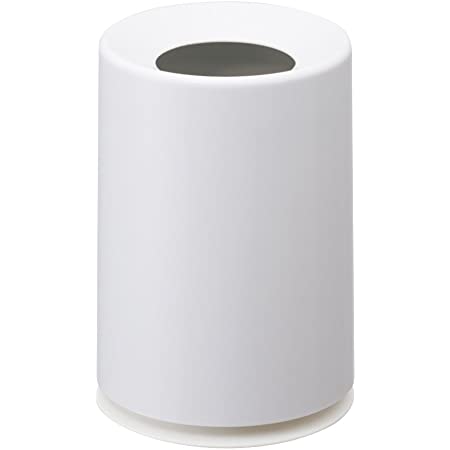 イデアコ ゴミ箱 ミニ チューブラー ホワイト 1.2L