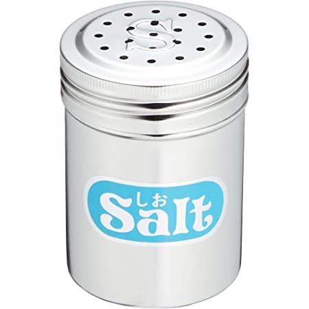 遠藤商事 SA18-8パウダー缶 (アクリル蓋付) 小
