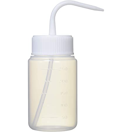サンプラテック 丸型洗浄瓶(広口タイプ)2117 250㏄ プラスチックポリエチレン樹脂 日本 BSV28117