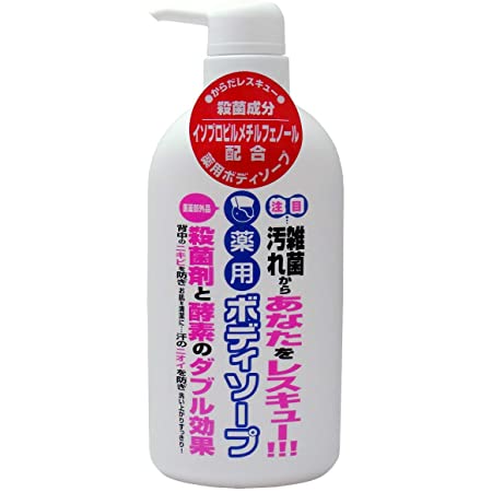 からだの汚れ・体臭予防薬用ボディソープ 男性向 450ml