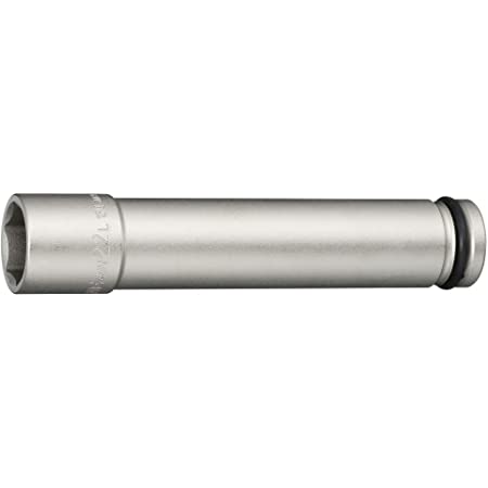 京都機械工具(KTC) 12.7mm (1/2インチ) インパクトレンチ ソケット (ディープ薄肉) 22mm BP4L22TP