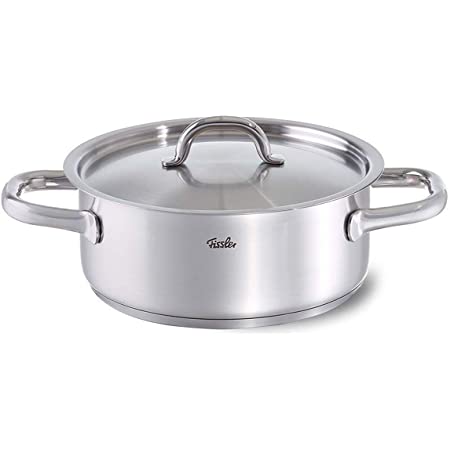 フィスラー(Fissler) 両手鍋 ファミリーライン キャセロール 24cm 耐熱 ガス火/IH対応 33-120-24