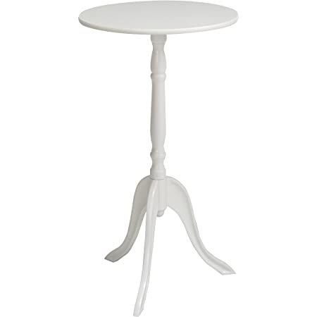 クロシオ コモ テーブル ホワイト 幅60cm アンティーク調 猫脚 サイドテーブル