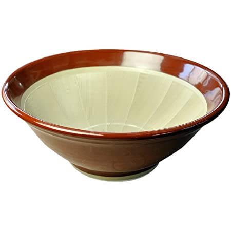 TAMAKI すり鉢 茶 直径18×高さ7.6cm 780ml 日本製 滑りにくい T-644096