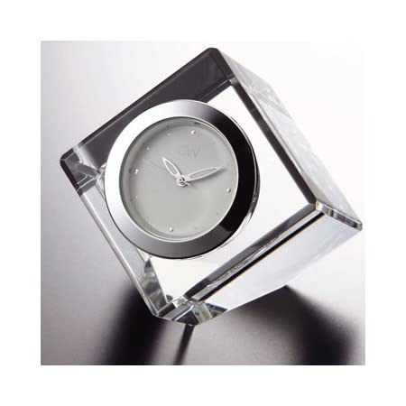 NARUMI(ナルミ) 時計 グラスワークス コフレ ミニクロック クリア 4cm GW1000-11038