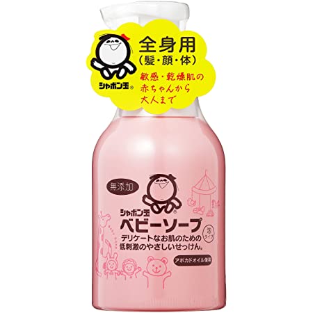 シャボン玉 ベビーソープ 泡タイプ 本体 400ml