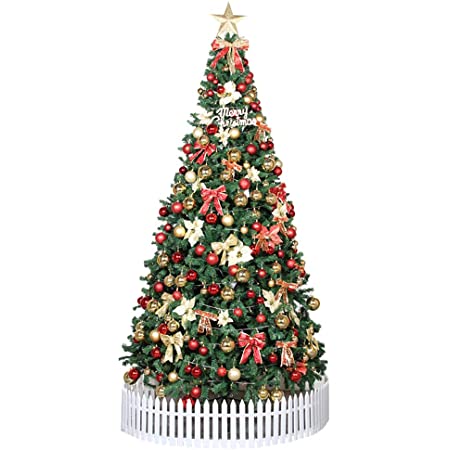 Xmas LEDファイバークリスマスツリー 高さ210cm グリーン
