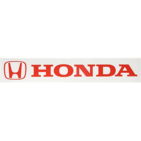 東洋マーク HONDA ステッカー レッド 172×28(mm) R-327