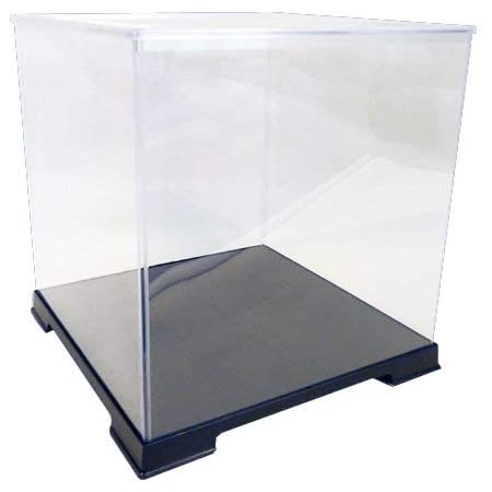 かしばこ商店 透明フィギュアケース 181816 プラスチック 組立式 W180×D180×H160mm ディスプレイケース