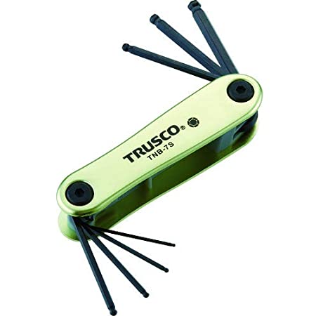 TRUSCO(トラスコ) ボールポイント六角棒レンチセット ナイフ式 TNB7S
