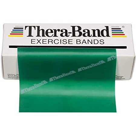 セラバンド(THERABAND) トレーニングチューブ バンドタイプ 2m TBB-4 ブルー 強度レベル+2