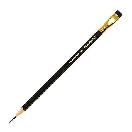 パロミノ ブラックウィング 鉛筆 （4B） 12本 1ダース 【PALOMINO BLACK WING】消しゴム付き鉛筆