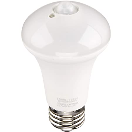 IRIS(アイリスオーヤマ) LED電球 人感センサー付 小形電球 垂直取付タイプ 電球色相当 LDA3LHE17SV