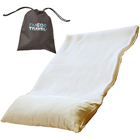 エムール 枕職人がつくった 洗える 携帯枕 『トラベルピロー』 日本製 ベージュ