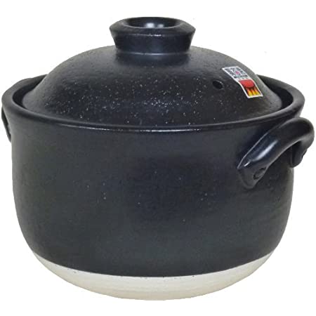 炊飯　大黒ご飯土鍋　４合炊き　二重蓋　コルク鍋敷き付き　万古焼