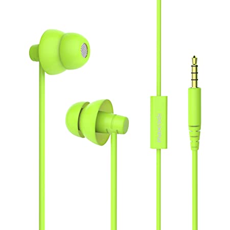 Plugfones 1st Generation Yellow Ear Plug Earbuds by Plugfones