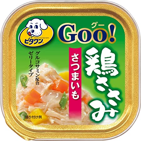 ビタワングー 鶏ささみ さつまいも 100g×24個(ケース販売)