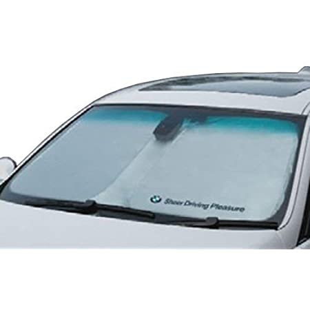 【BMW純正】サンシェード E90/E91/E92/E93 3シリーズ専用 フロントウインドー・サンシェード 収納袋付・簡単取付・防炎加工・遮光効果・覗.