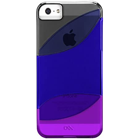 Case-Mate 日本正規品 iPhone5s / 5 Colorways Case, Black / Marine Blue / Violet Purple カラーウェイズ ハードケース, ブラック/マリンブルー/ヴァイオレット パープル CM022494