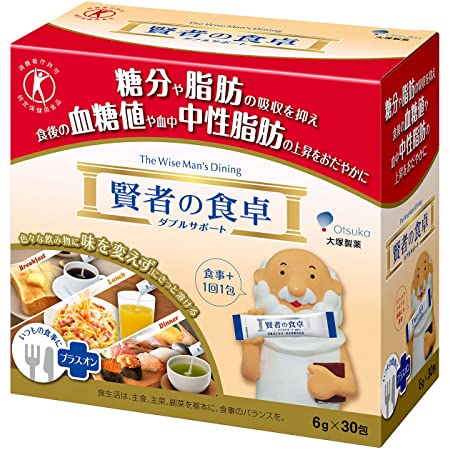 大塚製薬 賢者の食卓 ダブルサポート 6g×30包 【特定保健用食品】