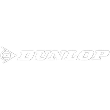 東洋マーク DUNLOP(ダンロップ) ステッカー ブラック 170×28(mm) R-524