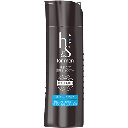 エイチアンドエス フォーメン(h&s for men) 薬用シャンプー ボリュームアップ 本体 200ml 【医薬部外品】