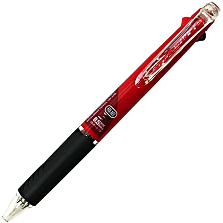 三菱鉛筆 3色ボールペン ジェットストリーム 0.38 SXE340038T.24 透明ブラック