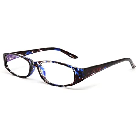 おしゃれな メガネ屋さんの 老眼鏡 シニアグラス フラワー ブラック +2.50 (専用ケース付) 4510-25