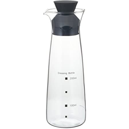 OXO ドレッシング シェーカー ボトル 200ml ブラック レシピ付