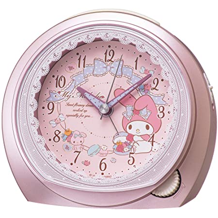 SEIKO CLOCK(セイコークロック) Disneyメロディ目覚まし時計(銀色) FD464S