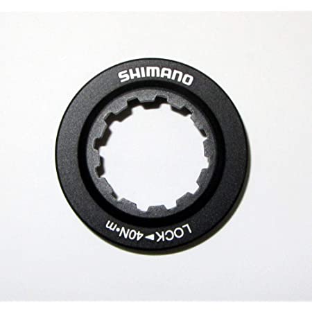 シマノ(SHIMANO) ロックリング(内セレーションタイプ) & 間座 (SM-RT81用)Y8K198010