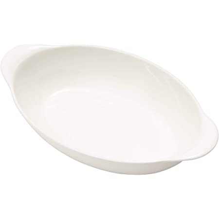 KINTO (キントー) グラタン皿 ほっくり オーバルグラタン 白 23078