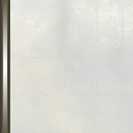 明和グラビア 空気が抜けやすい窓飾りシート(スリガラスタイプ) GDS-4650 46cm丈×90cm巻 クリアー(C)