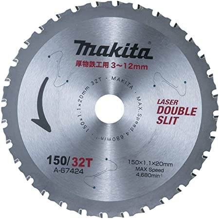 マキタ(Makita) チップソー 軟鋼材用 外径185mm 刃数36T A-33560