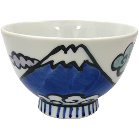 ワールドクリエイト 藍花 富士山 茶碗 セット 90925