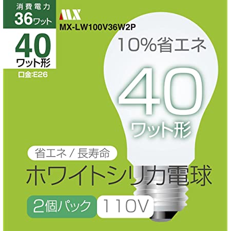 東洋ライテック 一般白熱電球〈クリア〉40W形4個セット(電球4個組) E26口金 TC-L100V36W 1P – 4個セット