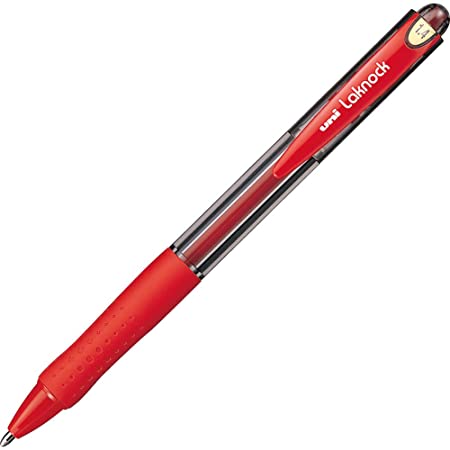 ゼブラ 油性ボールペン タプリクリップ 1.6 赤 10本 B-BNU5-R