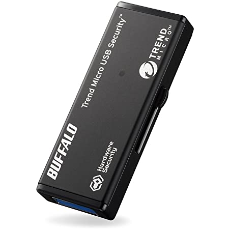 BUFFALO ハードウェア暗号化機能 USB3.0 セキュリティーUSBメモリー ウイルススキャン3年 4GB RUF3-HSL4GTV3
