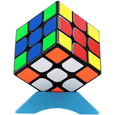 FAVNIC 魔方 マジックキューブ ステッカーレス 立体パズル 競技用 2x2x2 3x3x3 プロ向け 達人向け 中級者向け 世界基準配色 ポップ防止 (磁石記念版)