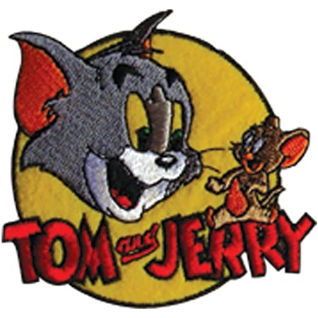 アイロンワッペン【Tom&Jerry】 トムアンドジェリー キャラクターワッペン