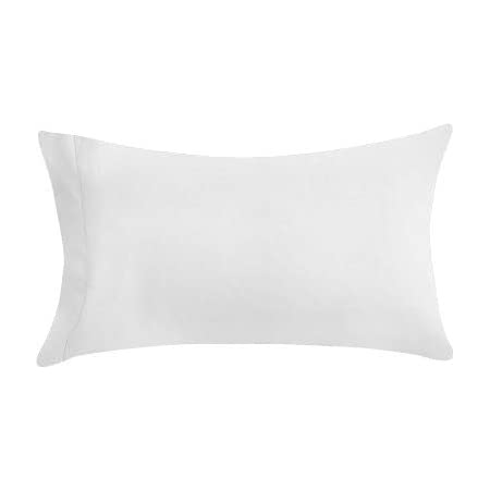 R.T. Home – エジプト高級超長綿ホテル品質 枕カバー 43×63CM (枕カバー 43 63) 500スレッドカウント サテン織り 白(ホワイト) マクラカバー 封筒式 43*63CM